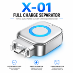 X01 Full Charge Separator – Type-C Auto Disconnect Charging Protector with Mechanical Pop-Out Feature