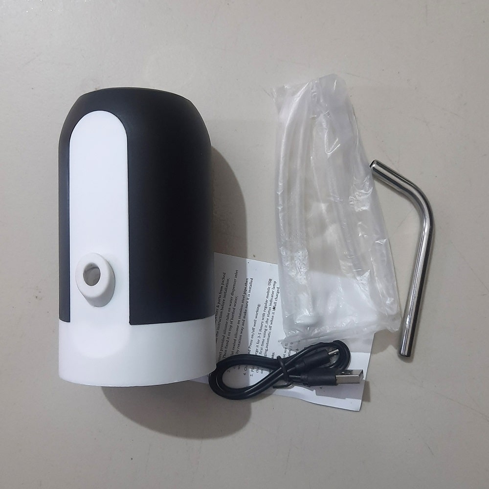 Rechargeable Electric Water Dispenser Pump – USB Charging Automatic Water Bottle Pump with One-Touch Operation - Image 5